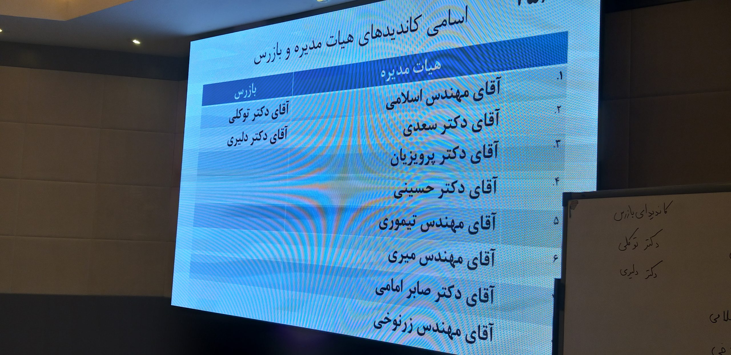 اعضای هیات مدیره بنیاد حامیان دانشکده تجارت و مالیه دانشگاه تهران انتخاب شدند