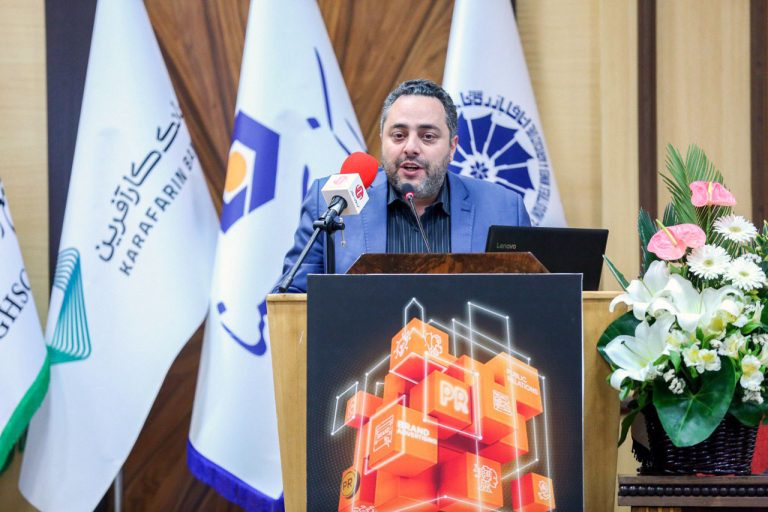 حضور سیدصابر امایم مدیرعامل شرکت عصر امین کارآفرین در پنجمین رویداد تخصصی گراف دی