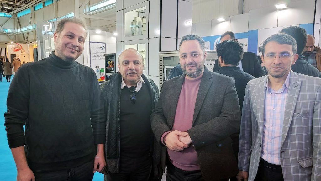 بازدید مدیران عصر امین کارآفرین از نمایشگاه تلکام